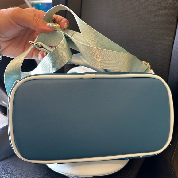 Disney Loungefly Snowman Mickey & Minnie Snow Glob Mini BackPack (Holiday) EUC - Picture 10 of 10